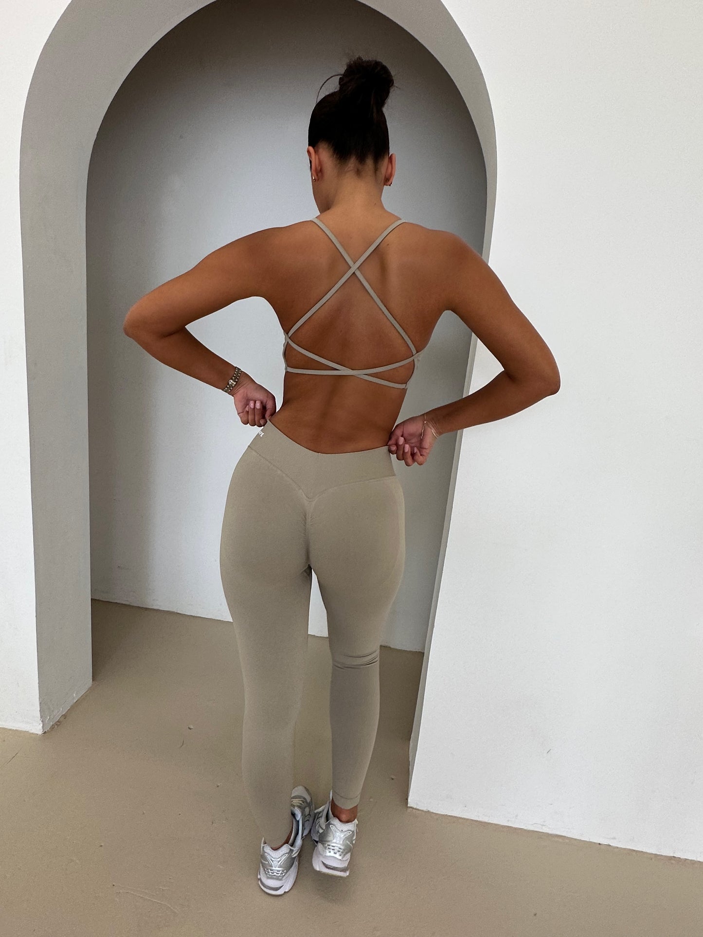 Khaki legging 3 piece set