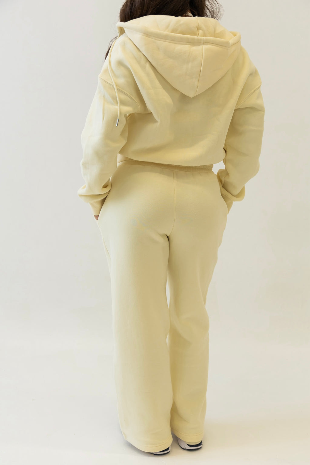 Butter Cream zip up hoodie