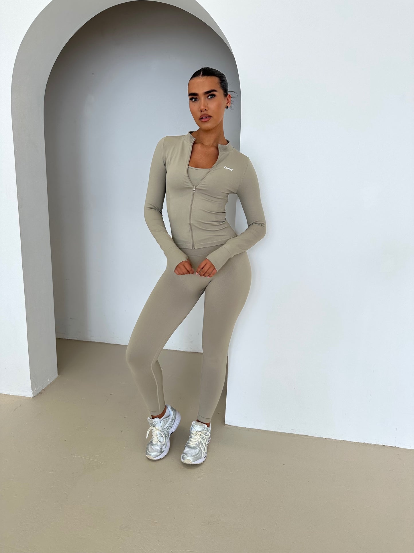 Khaki legging 3 piece set