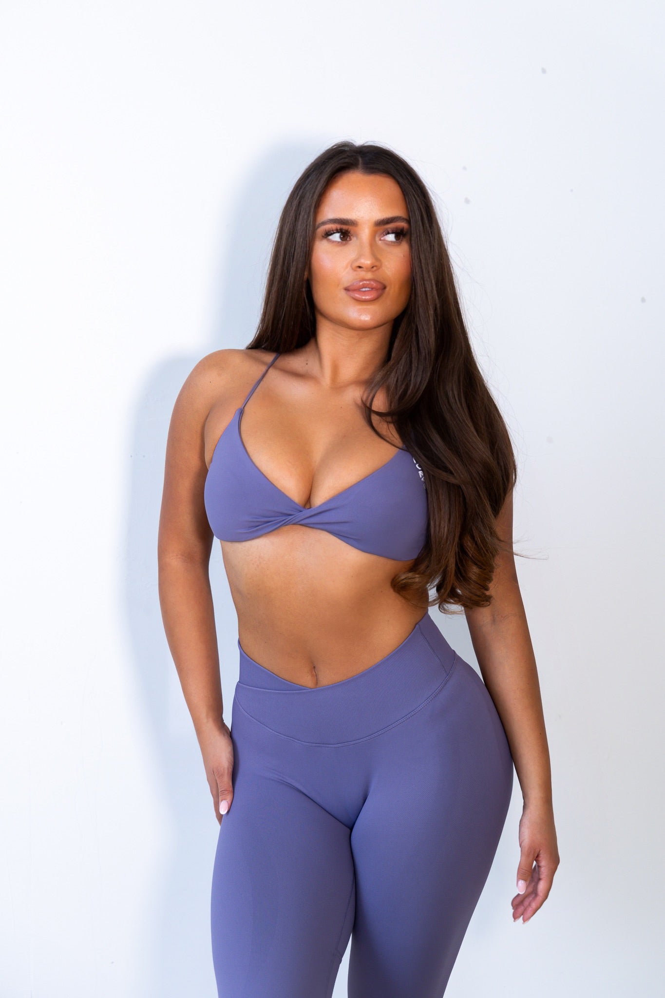PRE ORDER Mauve twist sports bra