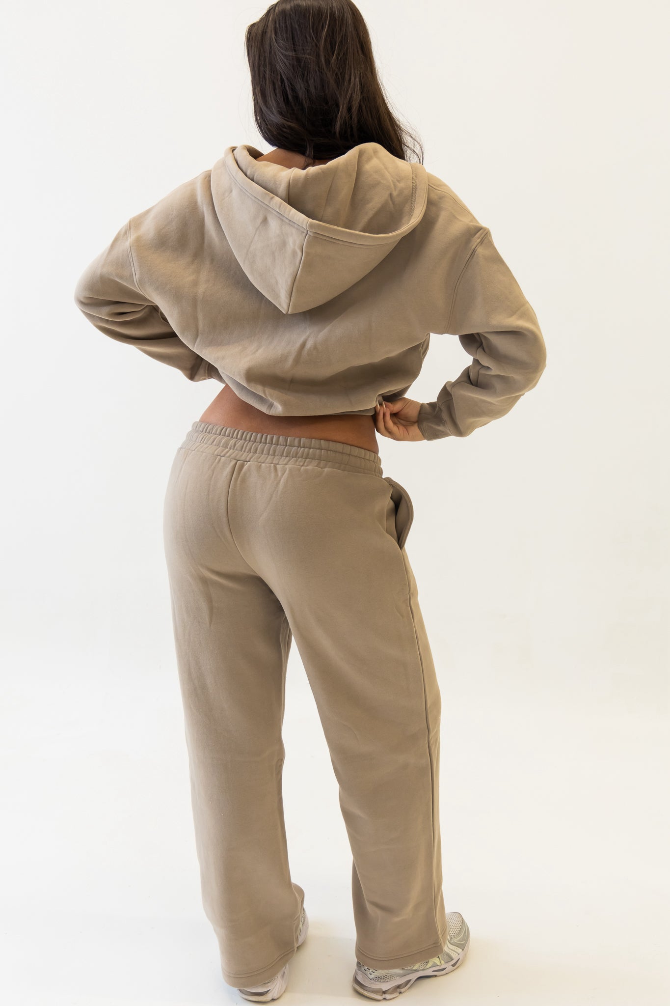 Stone straight leg joggers