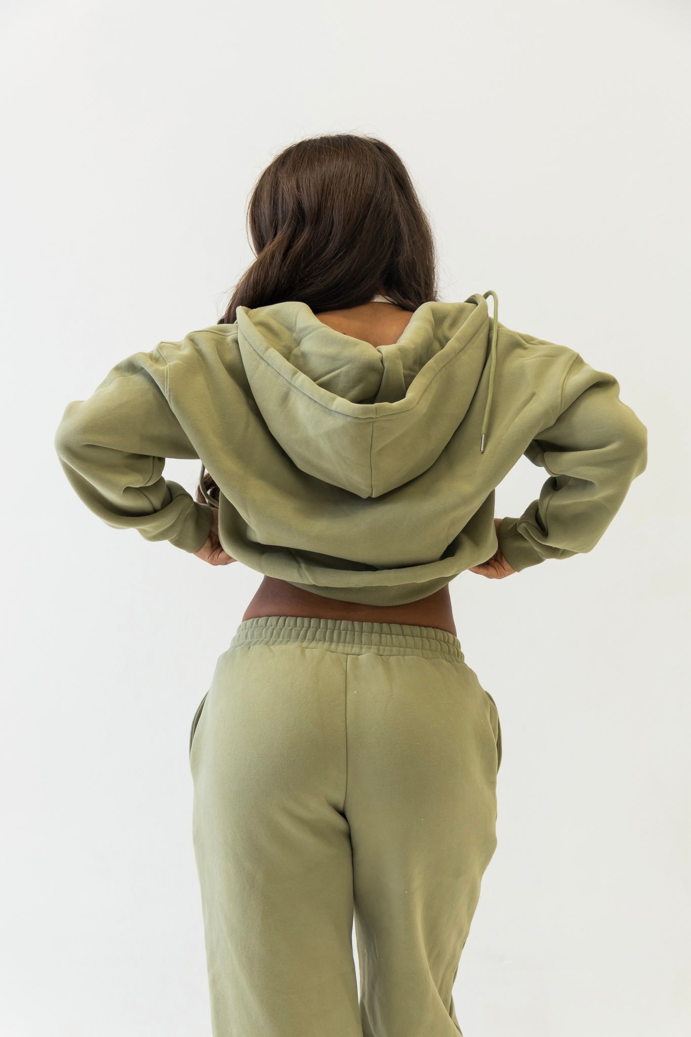 Sage zip up hoodie