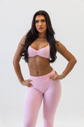 Pink seamless leggings